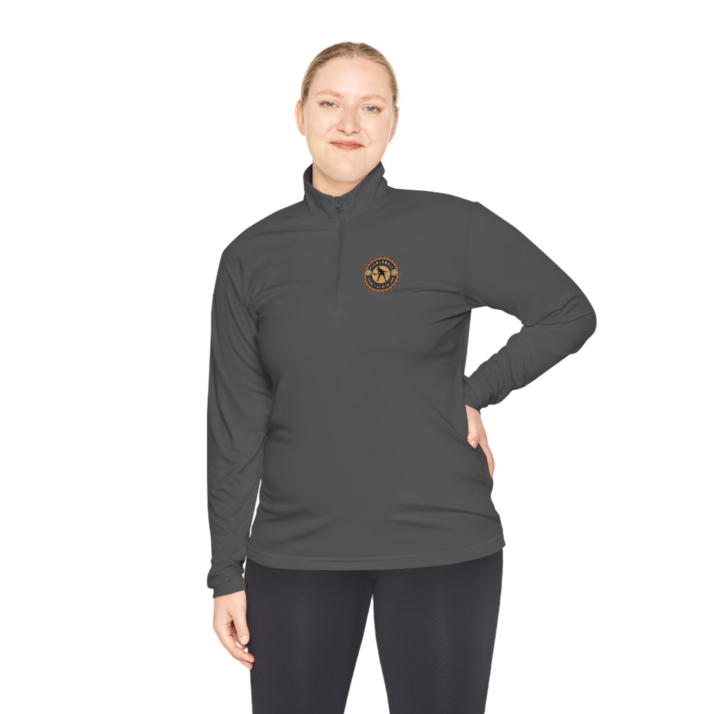 LEAVING IT ALL ON THE COURT, ATHLETE, SPORT-TEK: Unisex Quarter-zip Pullover