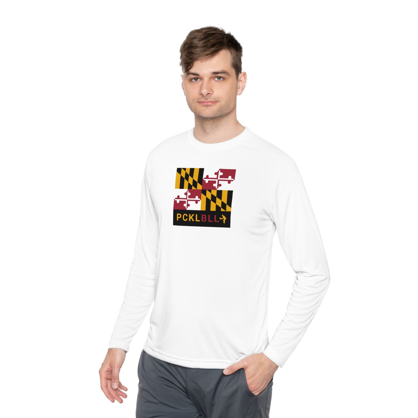 MD FLAG, PCKLBLL MAN ATHLETE-Unisex Lightweight Long Sleeve Tee
