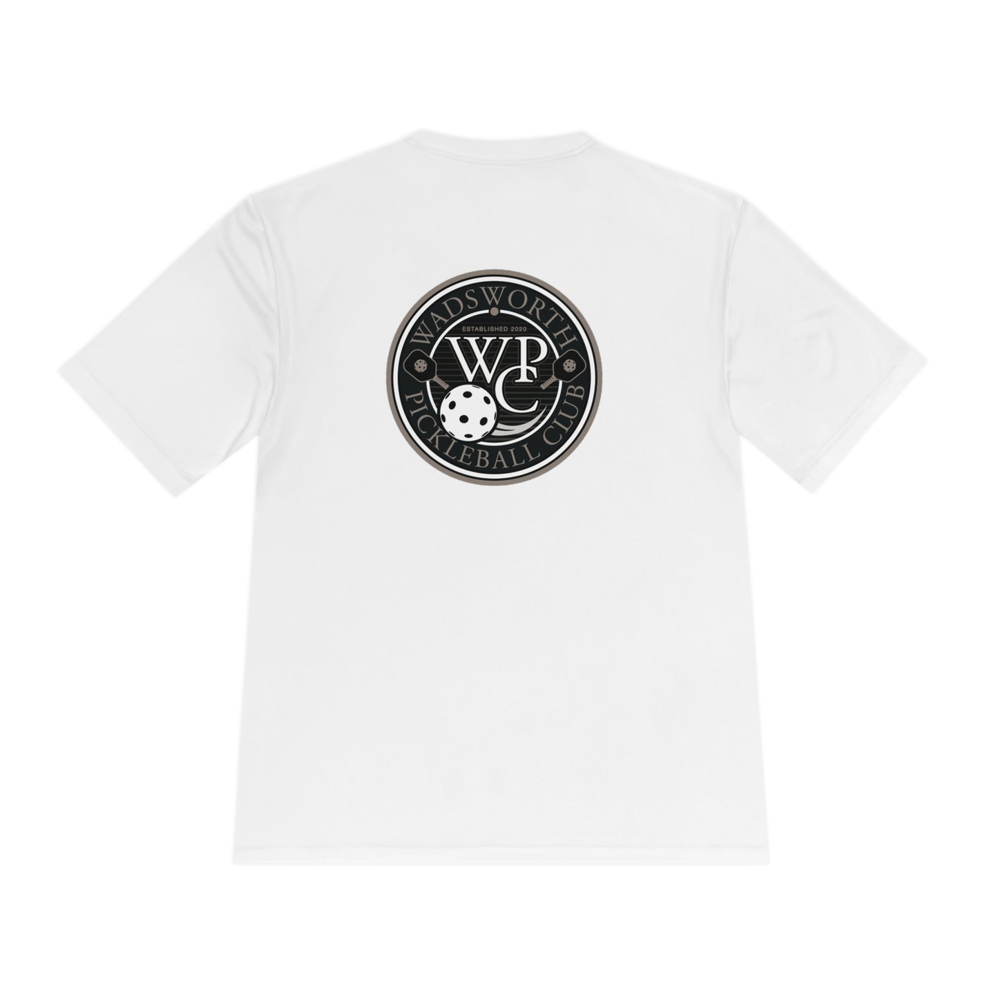 WPC GRAY POCKET LOGO SPORT-TEK (FRONT & LOGO BACK) - Unisex Moisture Wicking Tee
