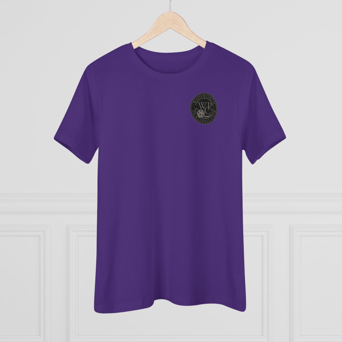 WPC GRAY BLACK POCKET, Relaxed Fit Women's T-shirt