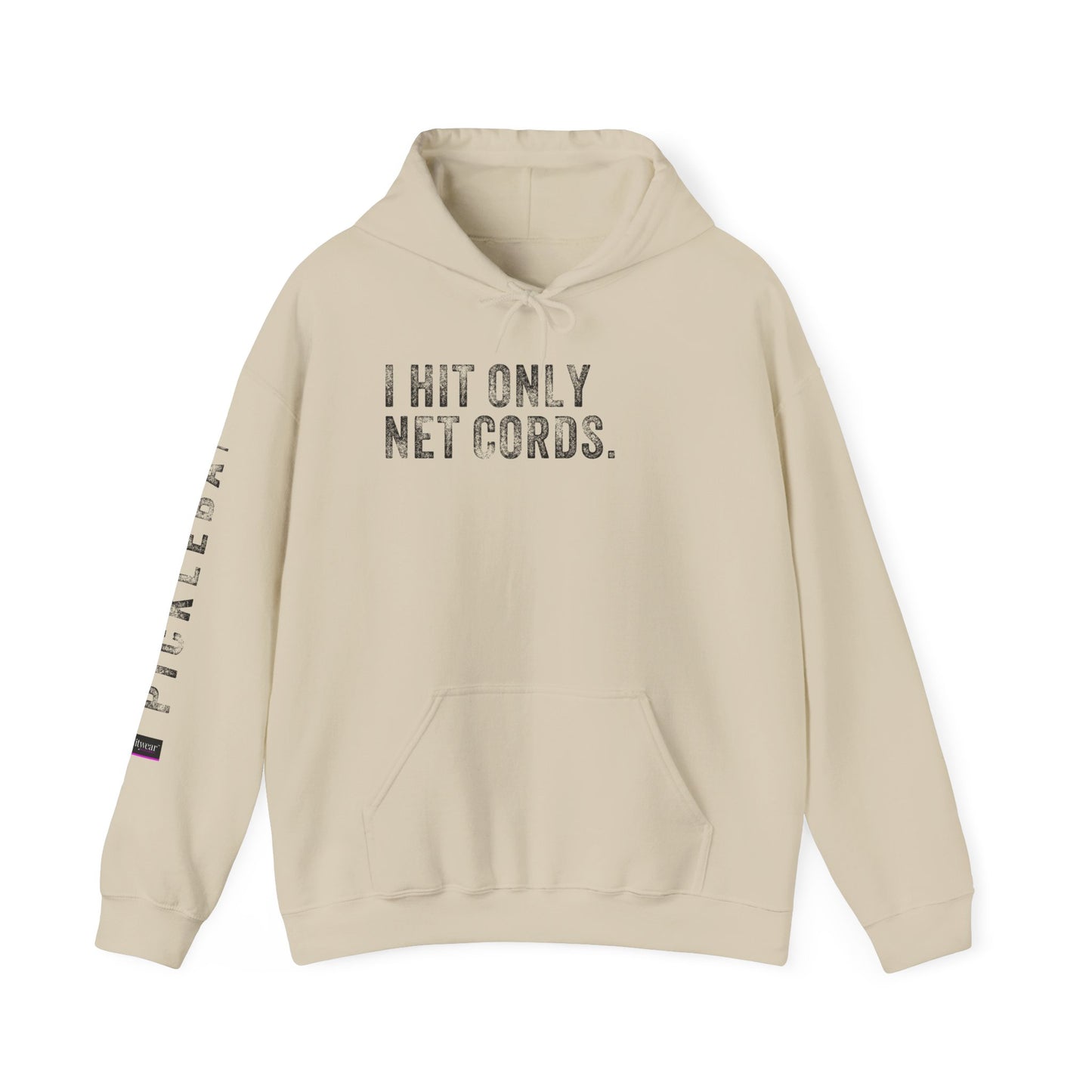I HIT ONLY NET CORDS, Unisex Heavy Blend™ Hooded Sweatshirt