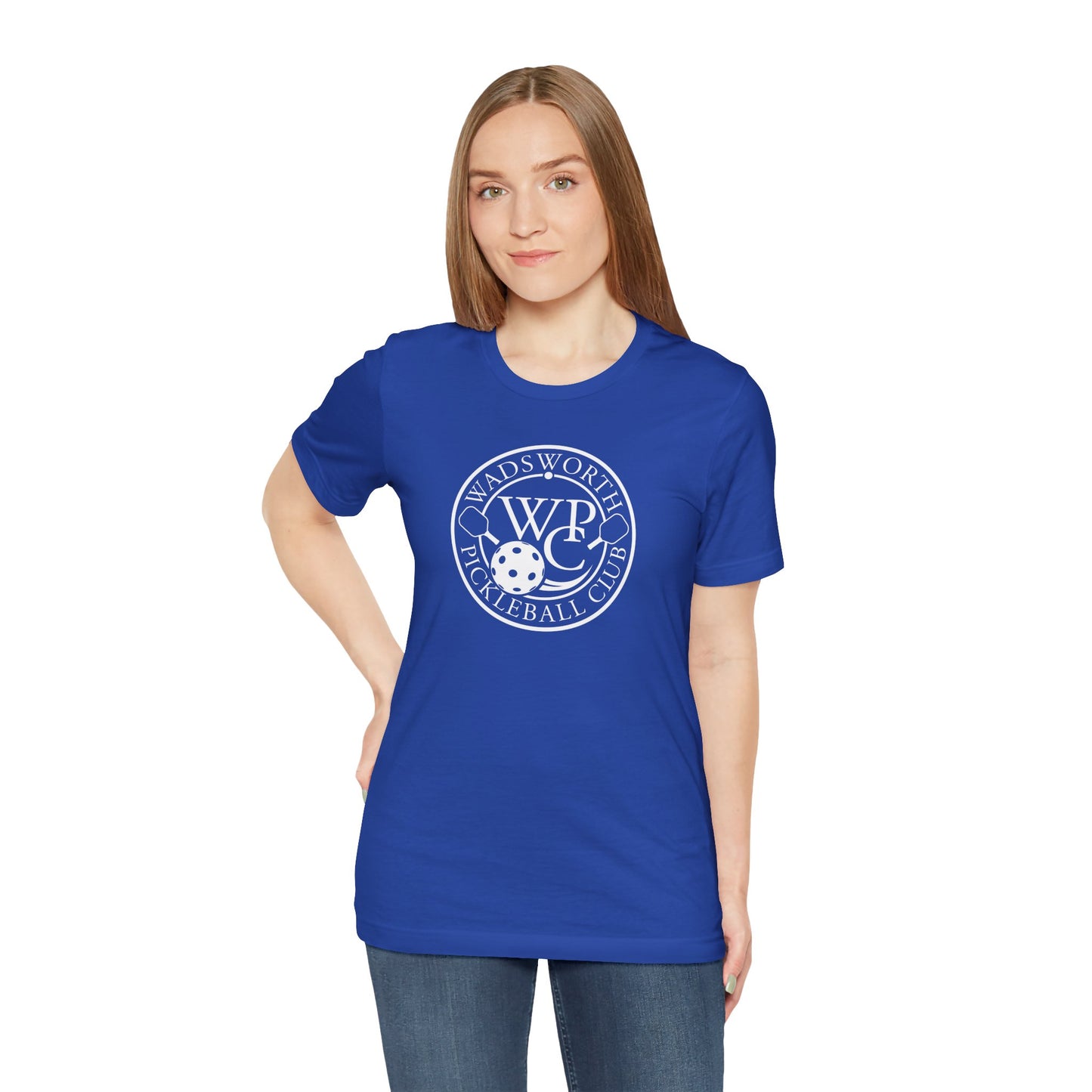 WPC White Logo- Unisex Jersey Short Sleeve Tee