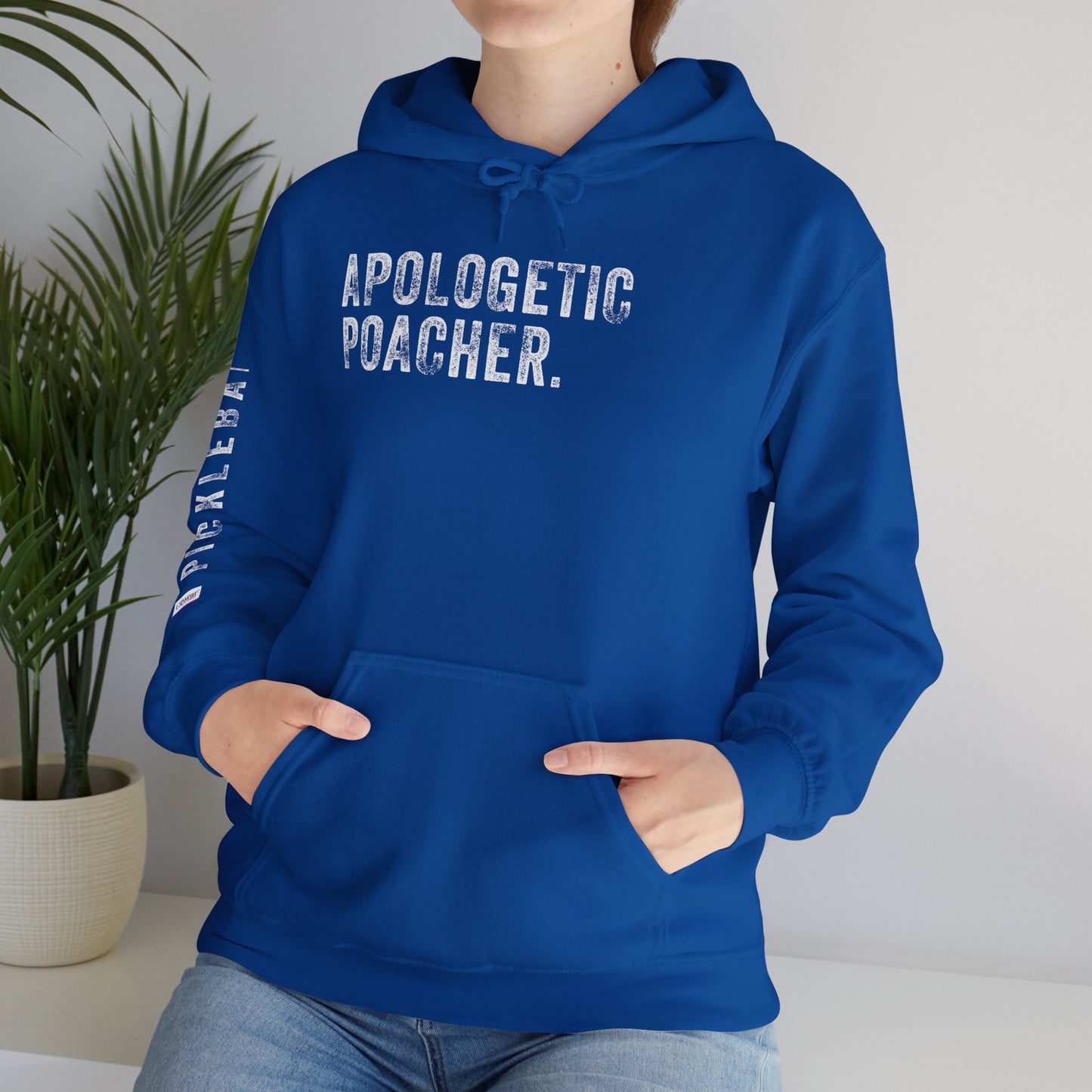 APOLOGETIC POACHER, Unisex Heavy Blend™ Hooded Sweatshirt