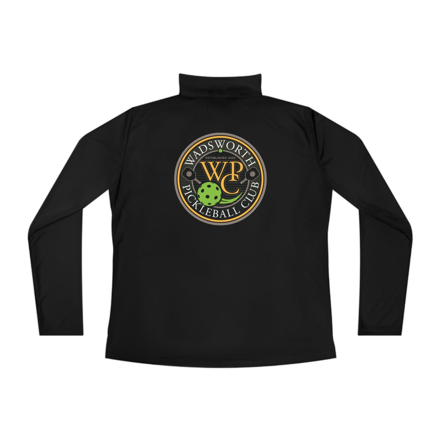 WPC CIRCULAR COLOR LOGOS LADIES SPORT-TEK (FRONT & BACK) - Ladies Quarter-Zip Pullover