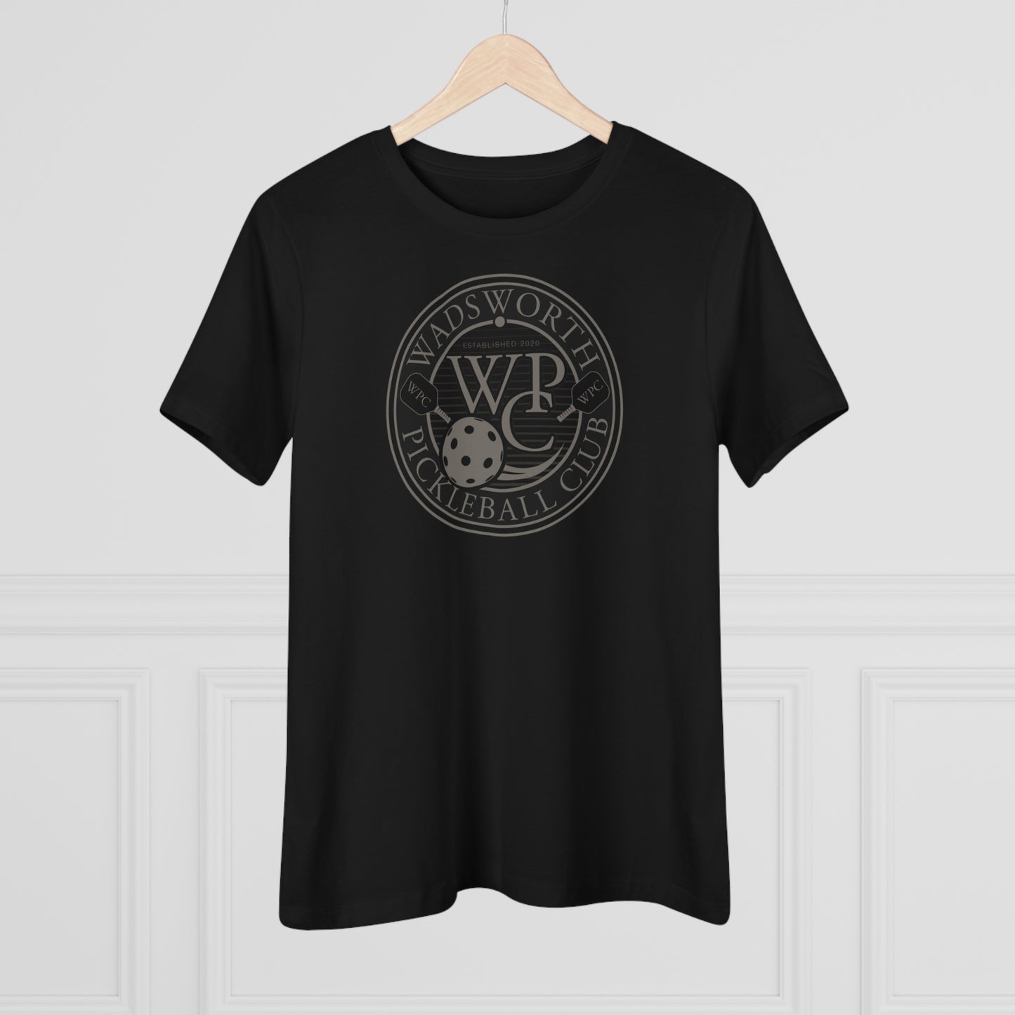 WPC GRAY BLACK, Relaxed Fit Women's T-shirt