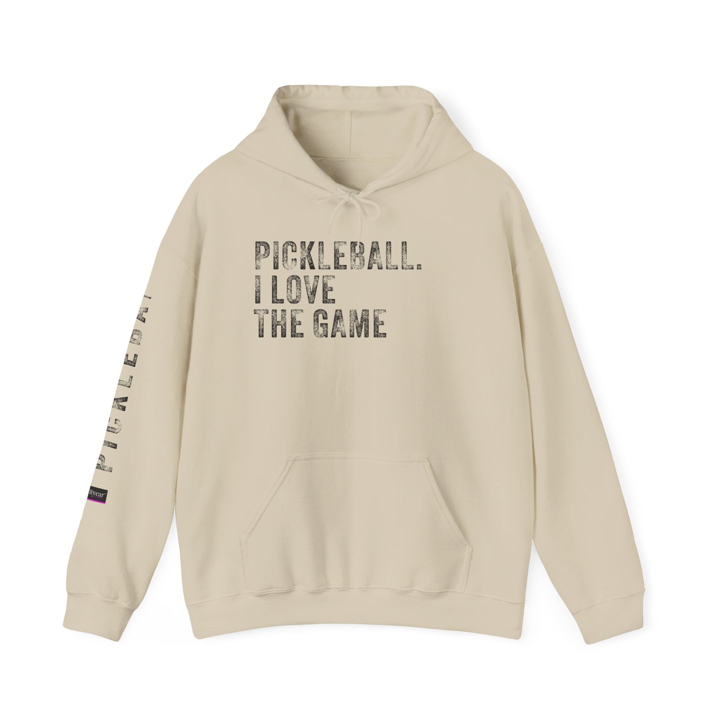 PICKLEBALL. I LOVE THE GAME. Unisex Heavy Blend™ Hooded Sweatshirt