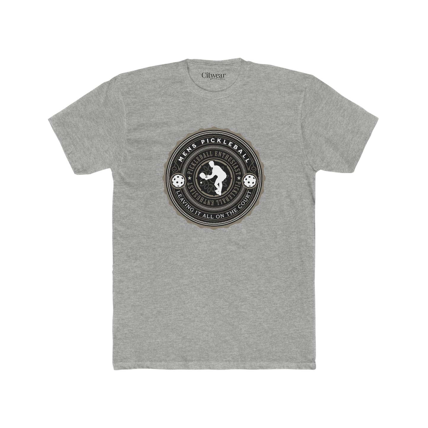 PICKLEBALL ATHLETE MEDALLION, Men's Premium Tee