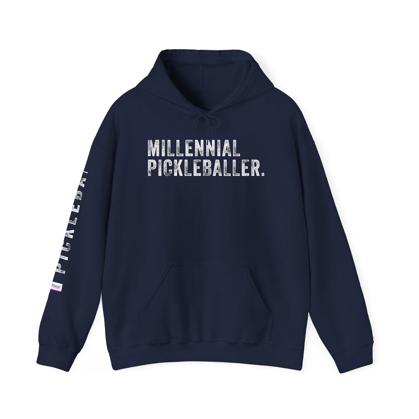 MILLENNIAL PICKLEBALLER, Unisex Heavy Blend™ Hooded Sweatshirt