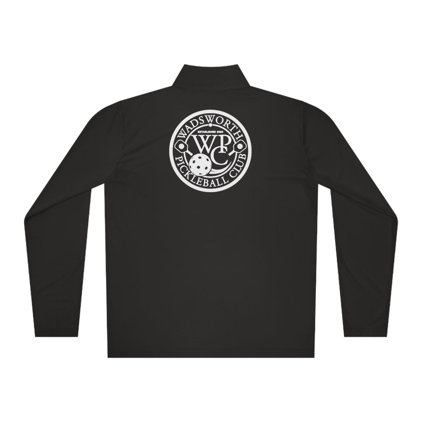 WPC BLACK-WHITE LOGOS (FRONT & BACK) - Unisex Quarter-Zip Pullover