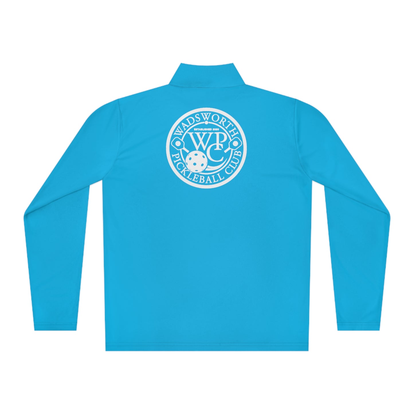 WPC BLACK-WHITE LOGOS (FRONT & BACK) - Unisex Quarter-Zip Pullover