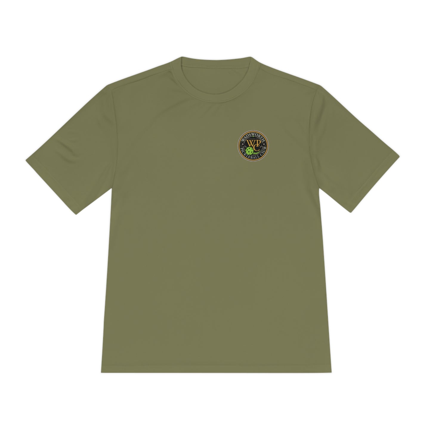 WPC COLOR POCKET LOGO SPORT-TEK (FRONT & PICKLEBALL BACK) - Unisex Moisture Wicking Tee