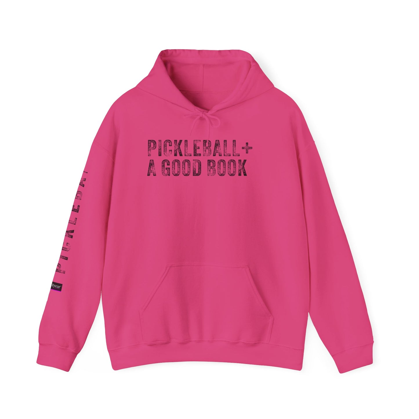 PICKLEBALL + GOOD BOOK, Unisex Heavy Blend™ Hooded Sweatshirt