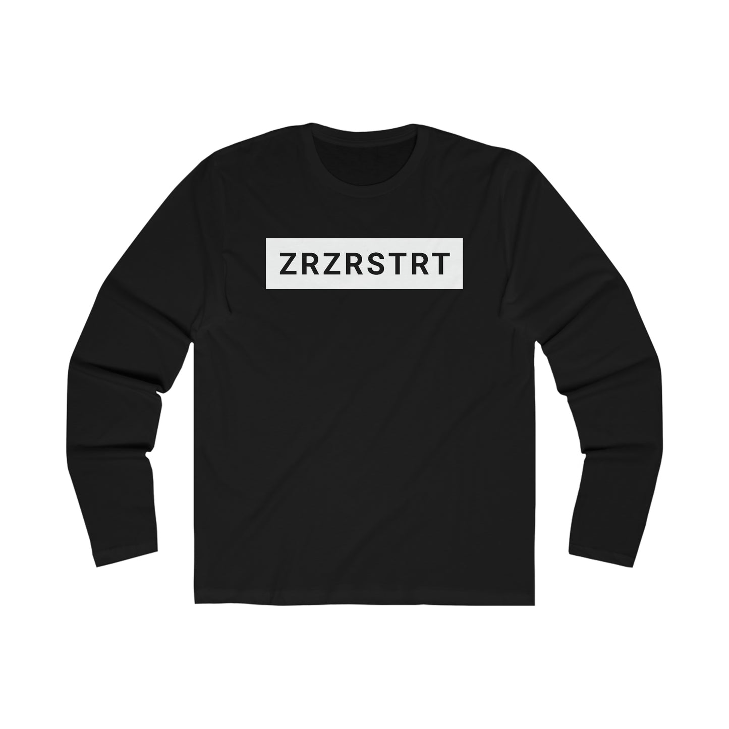 ZRZRSRT, Men's Long Sleeve Crew Tee