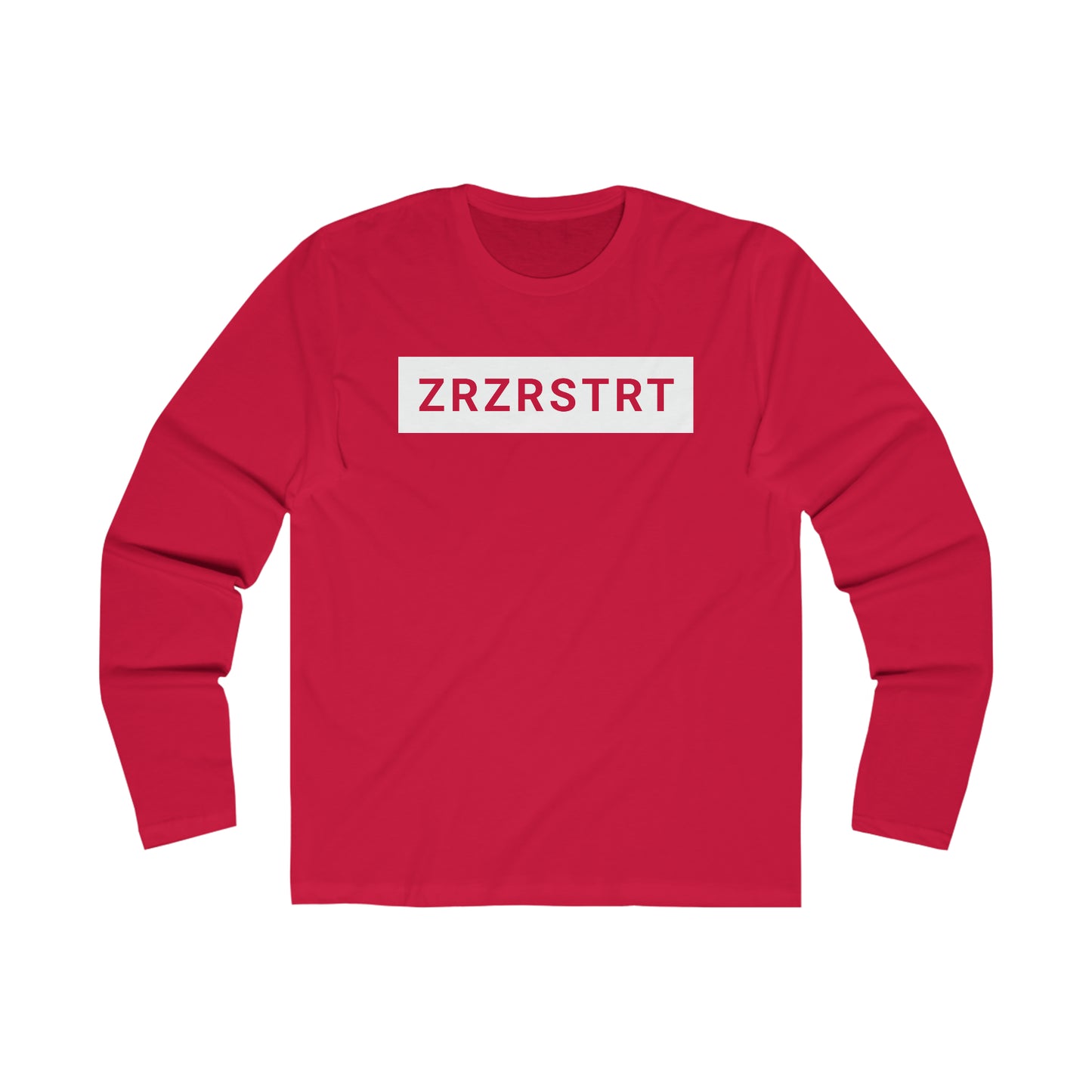ZRZRSRT, Men's Long Sleeve Crew Tee
