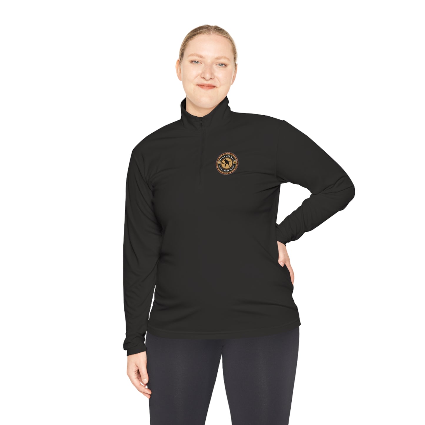 LEAVING IT ALL ON THE COURT, ATHLETE, SPORT-TEK: Unisex Quarter-zip Pullover