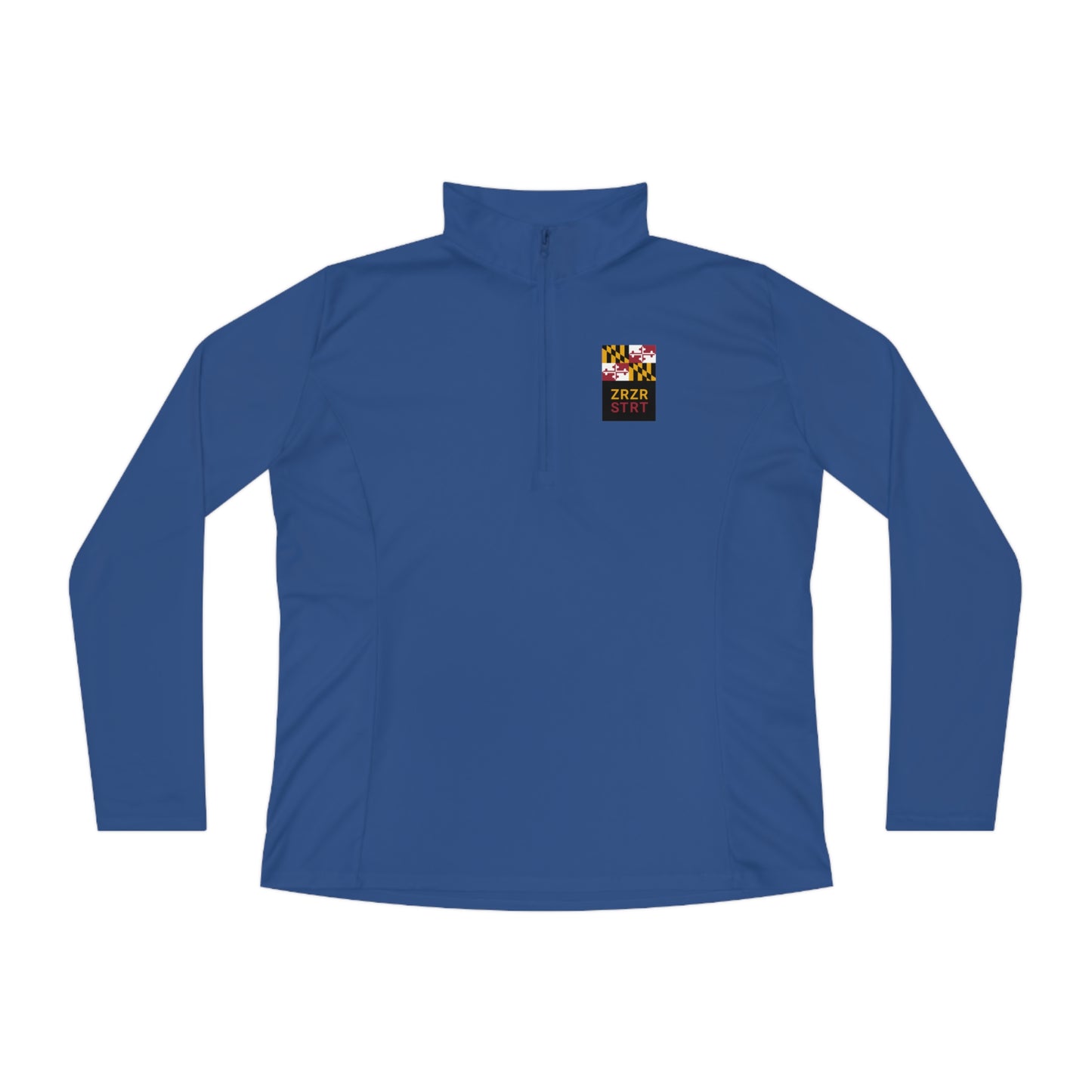 MARYLAND, ZERO, ZERO, STRT, WOMEN'S SPORT-TEK, Quarter-zip Pullover
