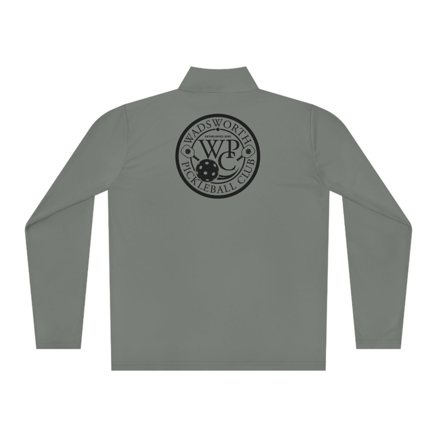 WPC BLACK-WHITE LOGOS (FRONT & BACK) - Unisex Quarter-Zip Pullover