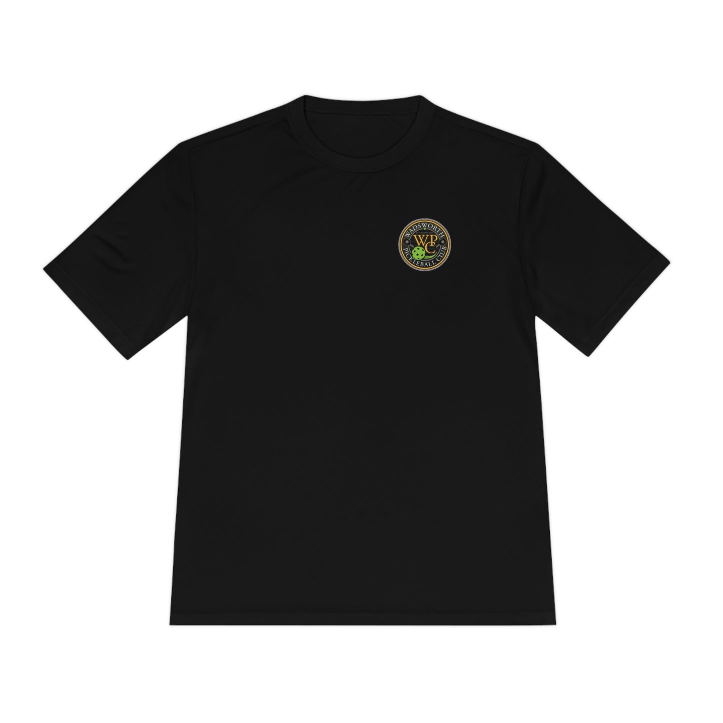 WPC COLOR POCKET LOGO SPORT-TEK (FRONT & PICKLEBALL BACK) - Unisex Moisture Wicking Tee