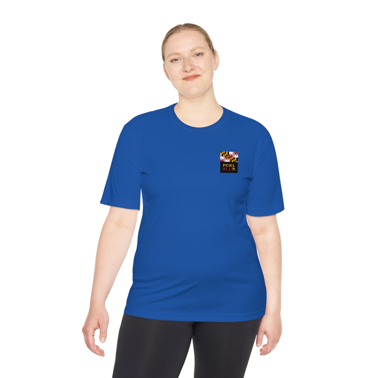 MD FLAG, PCKL-BLL WOMAN ATHLETE- Unisex Moisture Wicking Tee