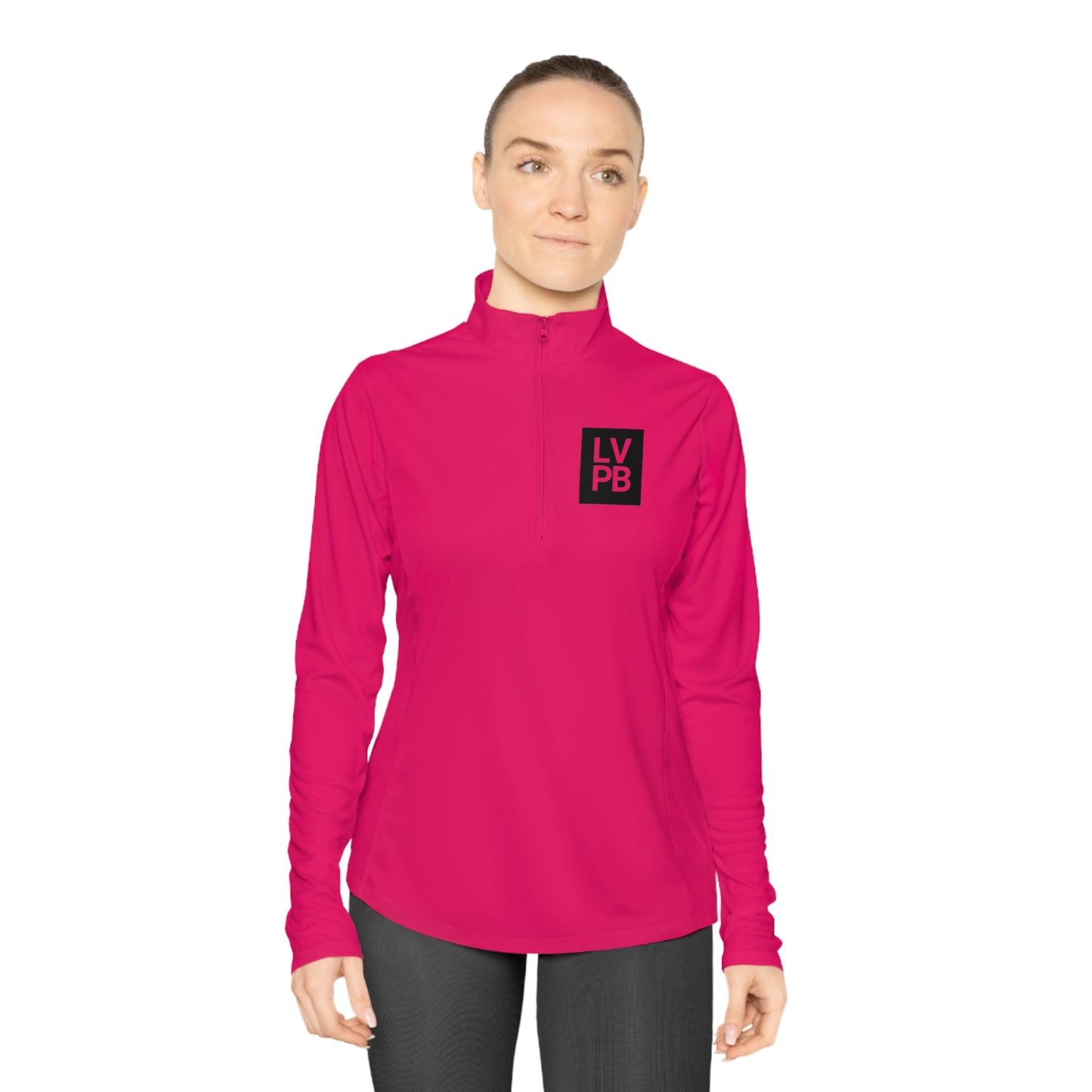 LOVE PICKLEBALL, WOMEN'S SPORT-TEK, Quarter-zip Pullover