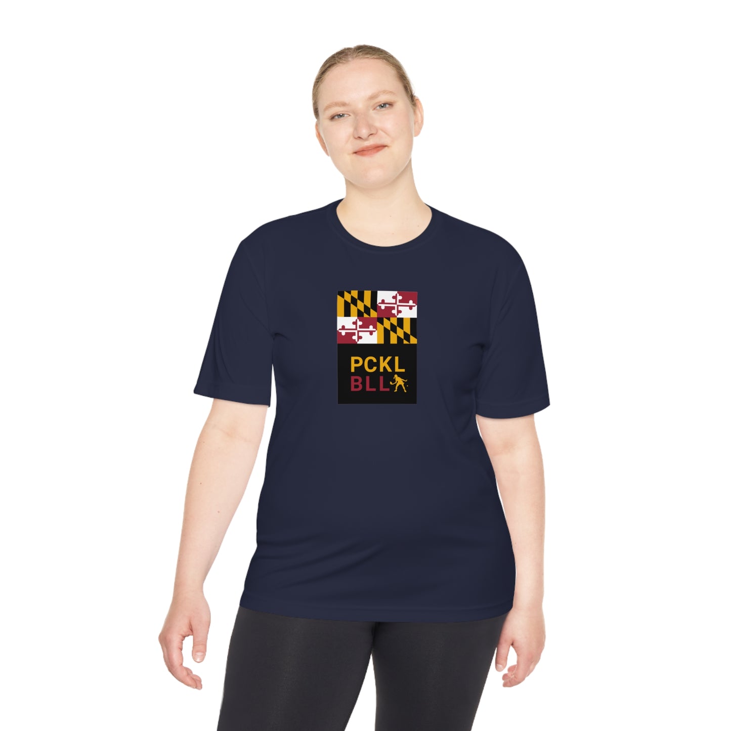 MD FLAG, PCKL-BLL WOMAN ATHLETE- Unisex Moisture Wicking Tee