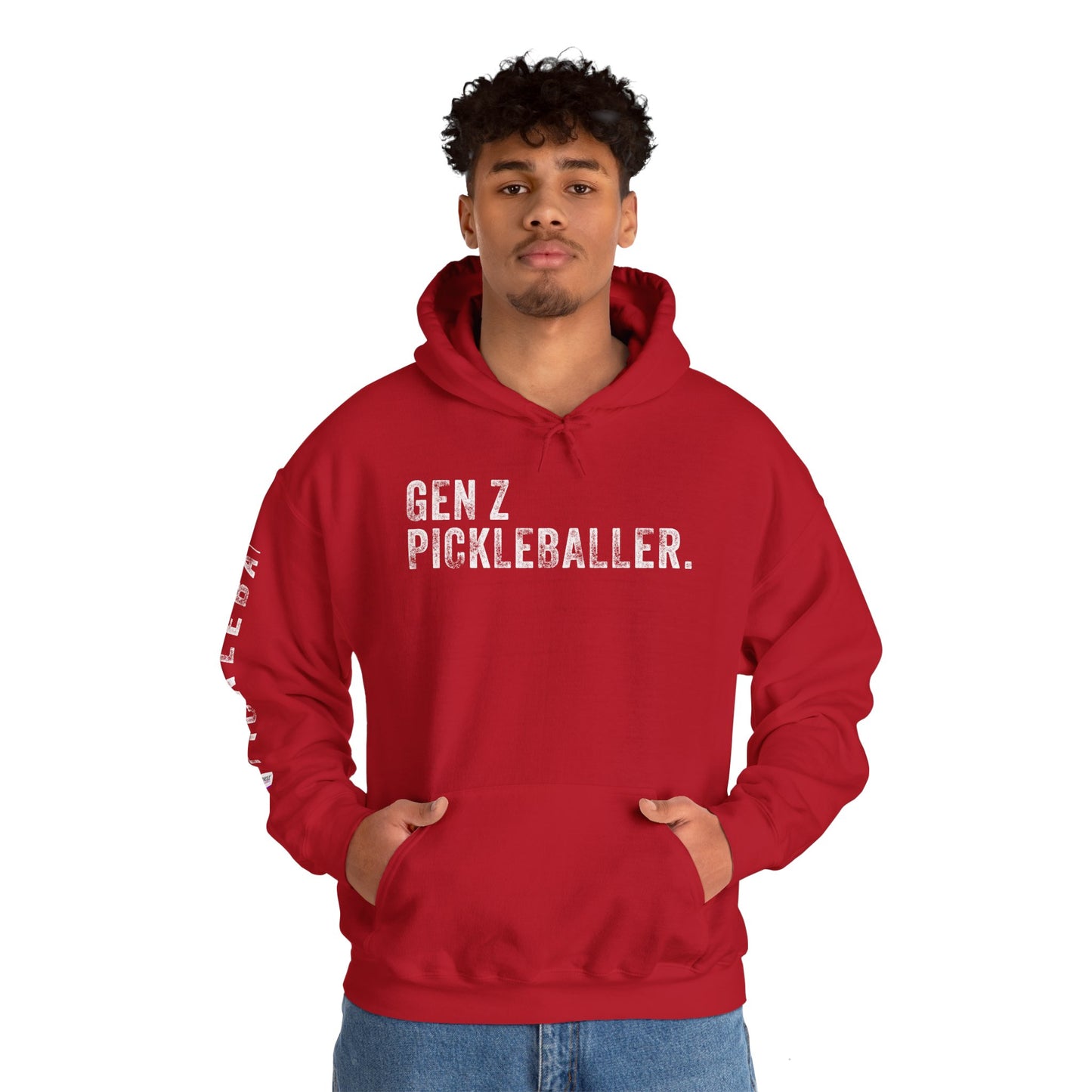 GEN Z PICKLEBALLER, Unisex Heavy Blend™ Hooded Sweatshirt