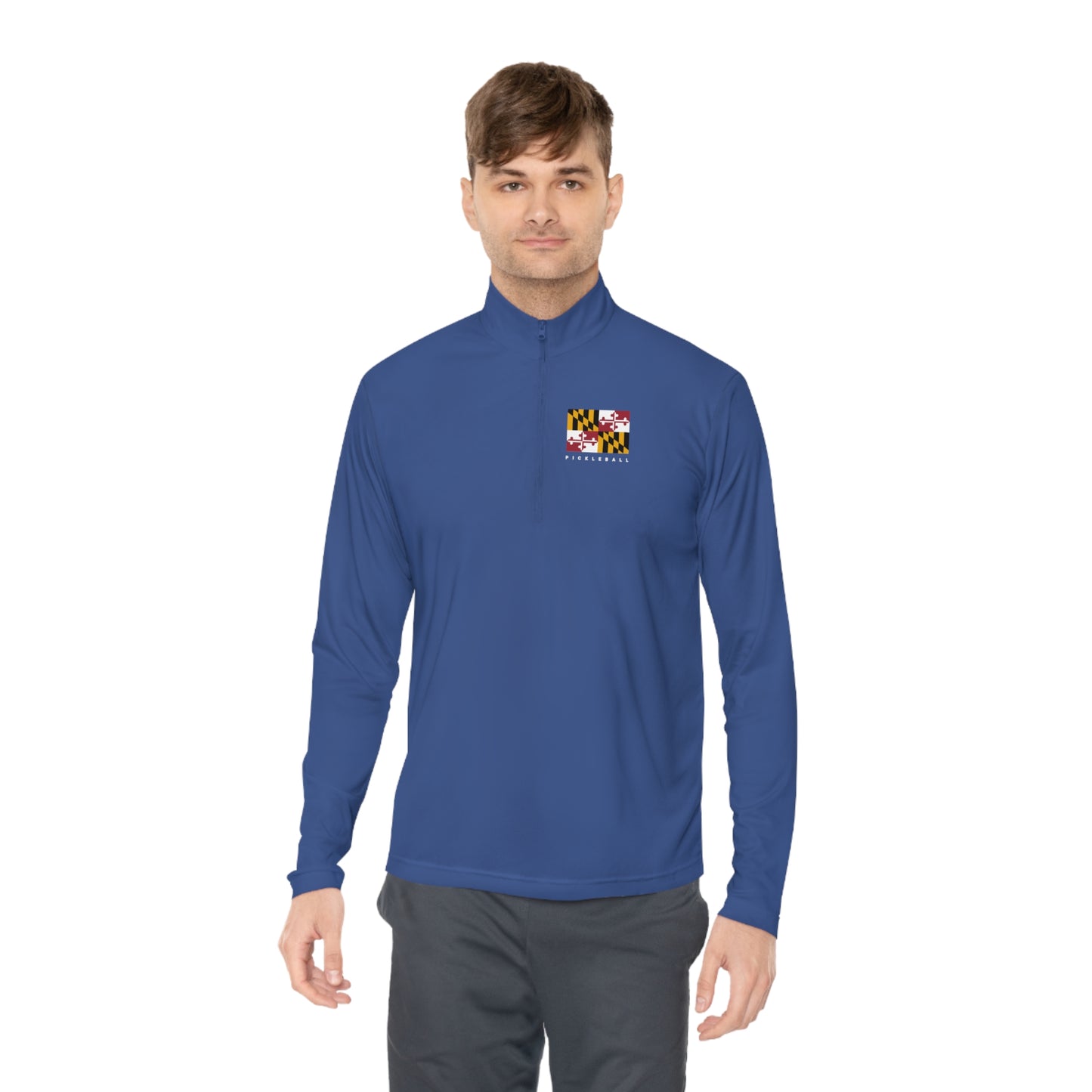 MARYLAND PICKLEBALL, SPORT-TEK, Unisex Quarter-Zip Pullover