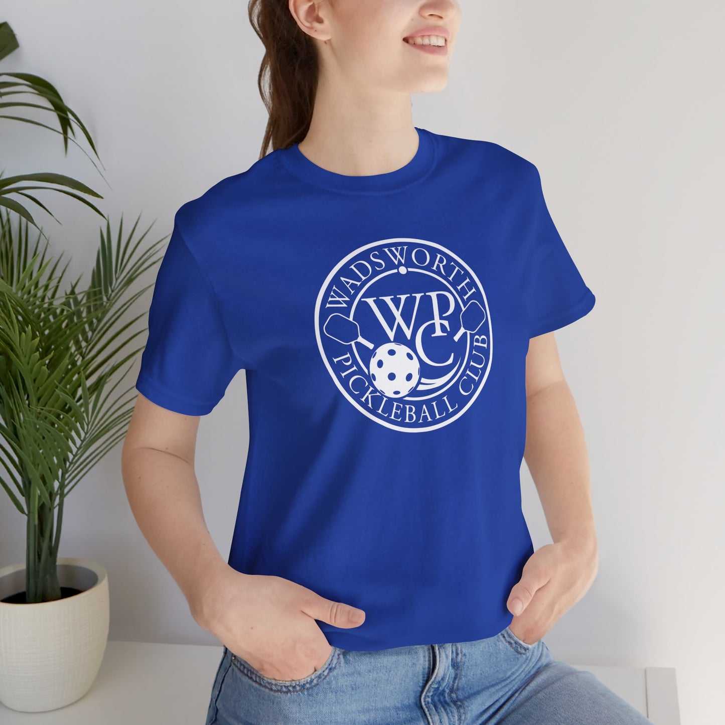 WPC White Logo- Unisex Jersey Short Sleeve Tee