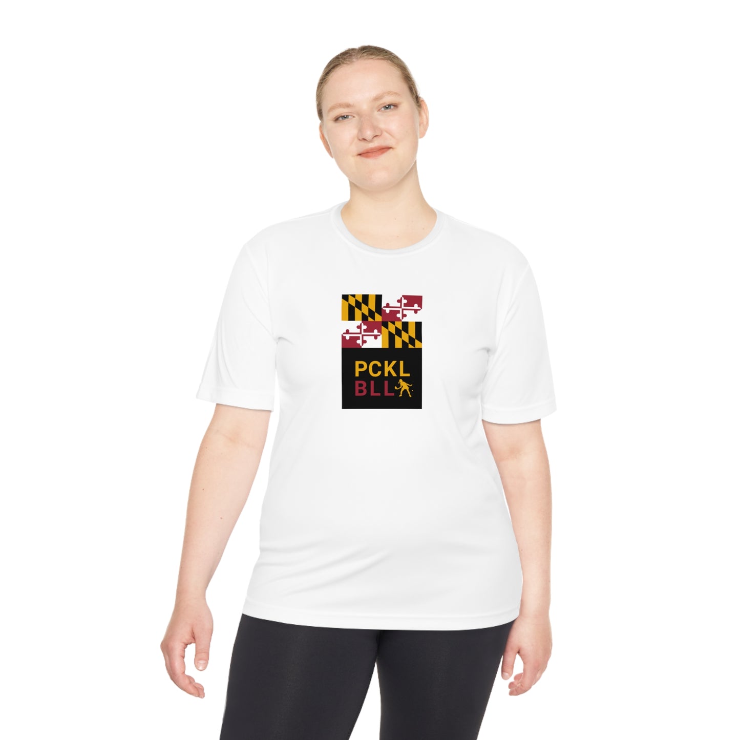 MD FLAG, PCKL-BLL WOMAN ATHLETE- Unisex Moisture Wicking Tee