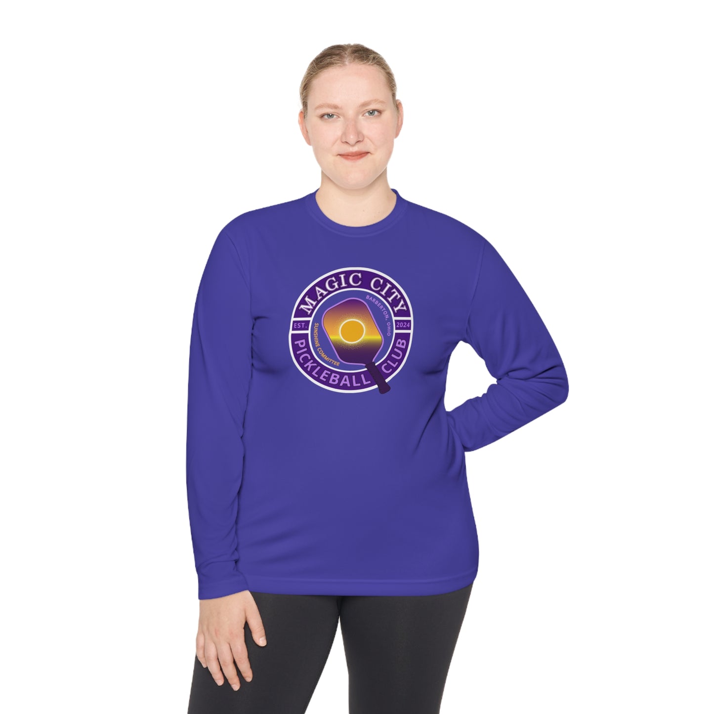 MCPC SUNSHINE COMMITTEE (2 Sided), Unisex Moisture Wicking Long Sleeve Tee