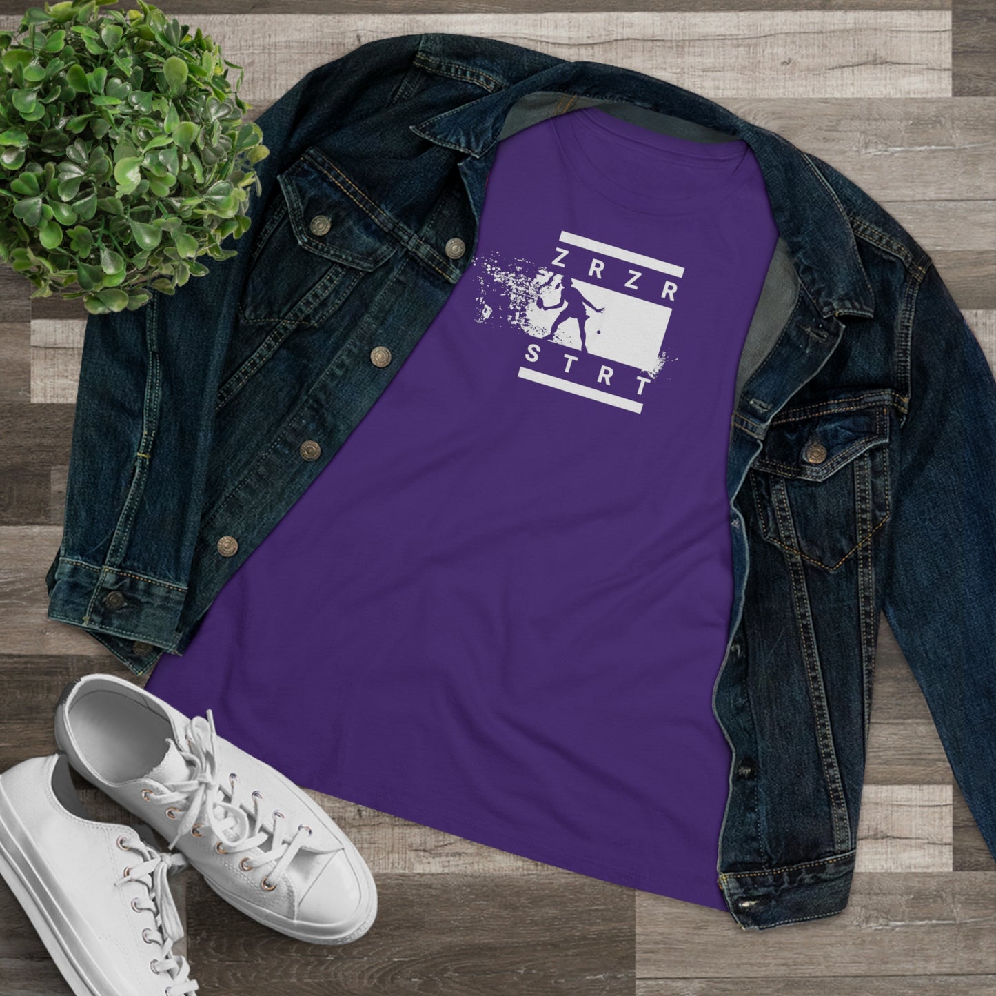 ZERO, ZERO, START, Relaxed Fit Women's T-shirt