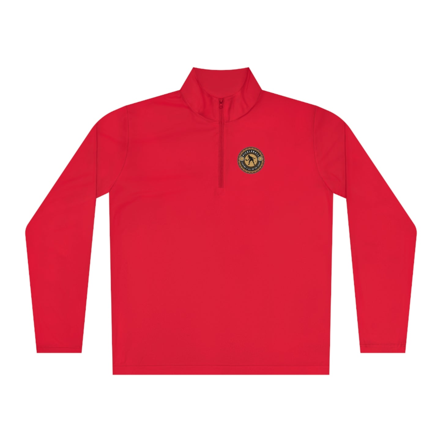 LEAVING IT ALL ON THE COURT, ATHLETE, SPORT-TEK: Unisex Quarter-zip Pullover