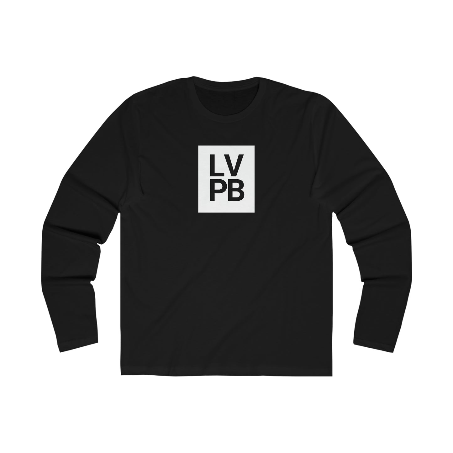 LV-PB, Men's Long Sleeve Crew Tee