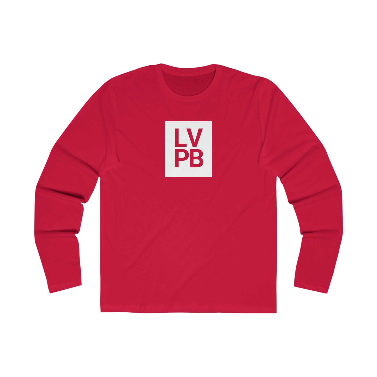 LV-PB, Men's Long Sleeve Crew Tee