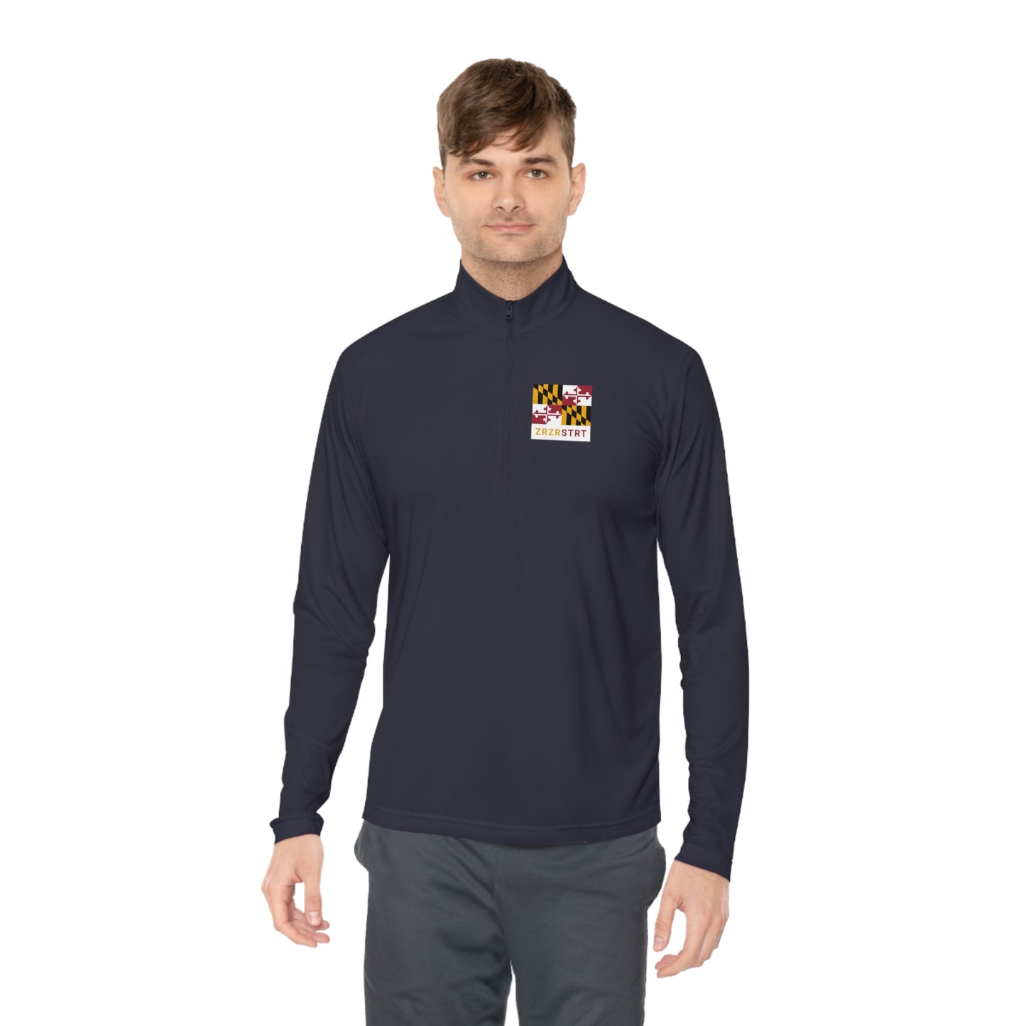 MARYLAND ZERO, ZERO, START, SPORT-TEK, Unisex Quarter-Zip Pullover