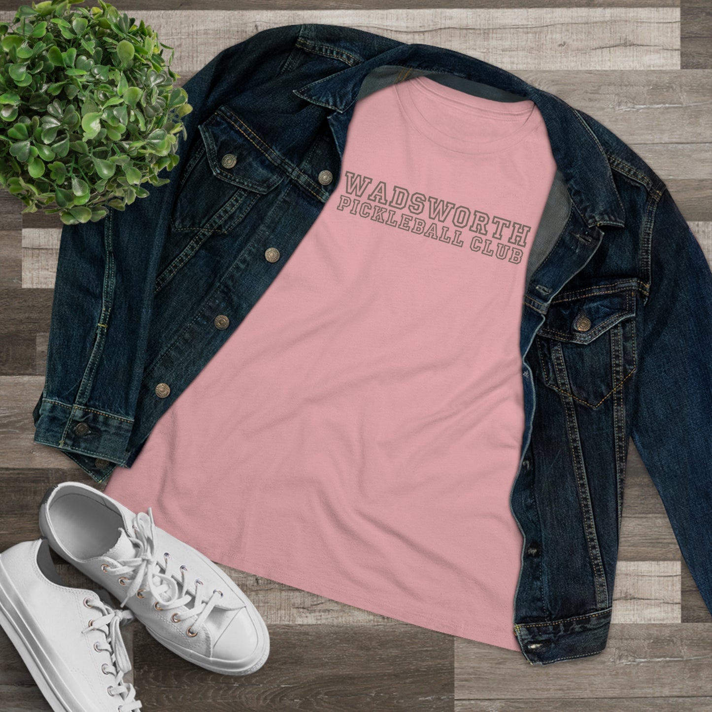 WPC COLLEGE FONT, Relaxed Fit Women's T-shirt