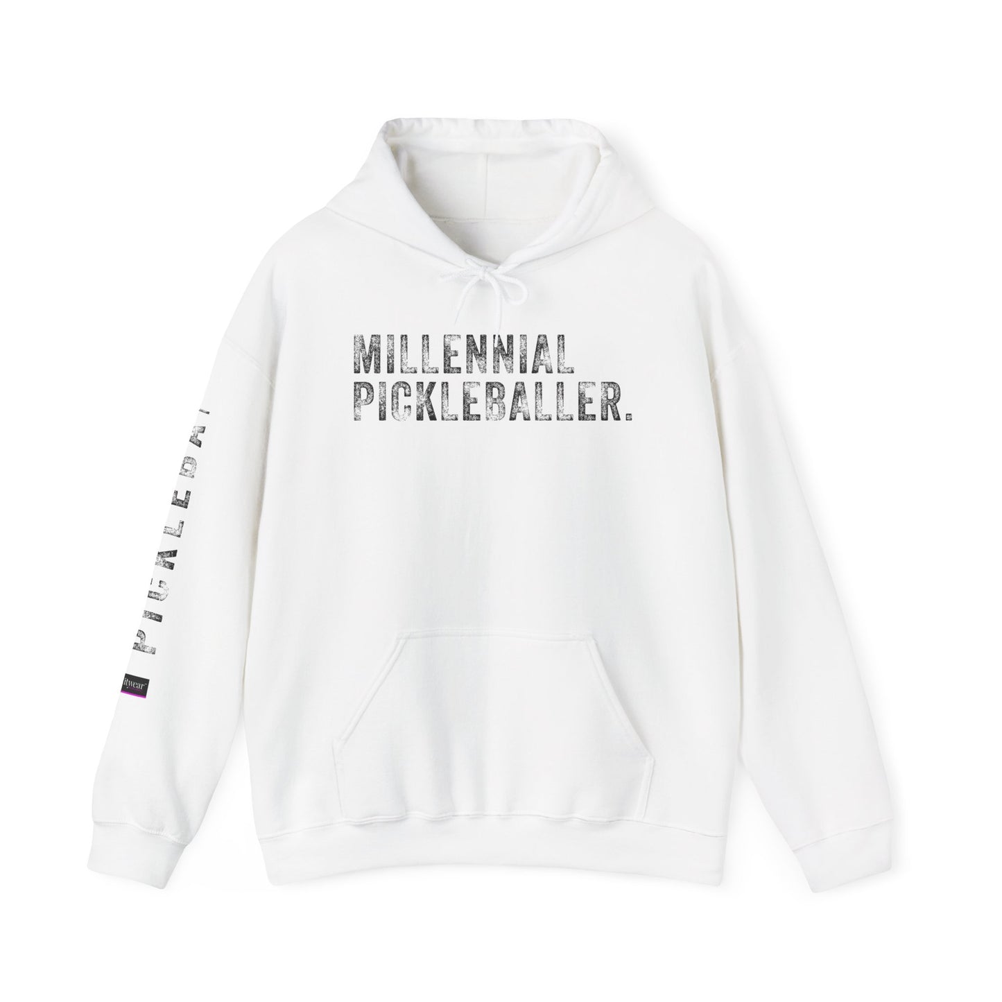 MILLENNIAL PICKLEBALLER, Unisex Heavy Blend™ Hooded Sweatshirt