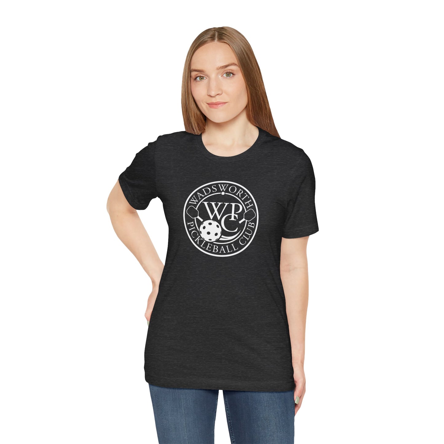WPC White Logo- Unisex Jersey Short Sleeve Tee