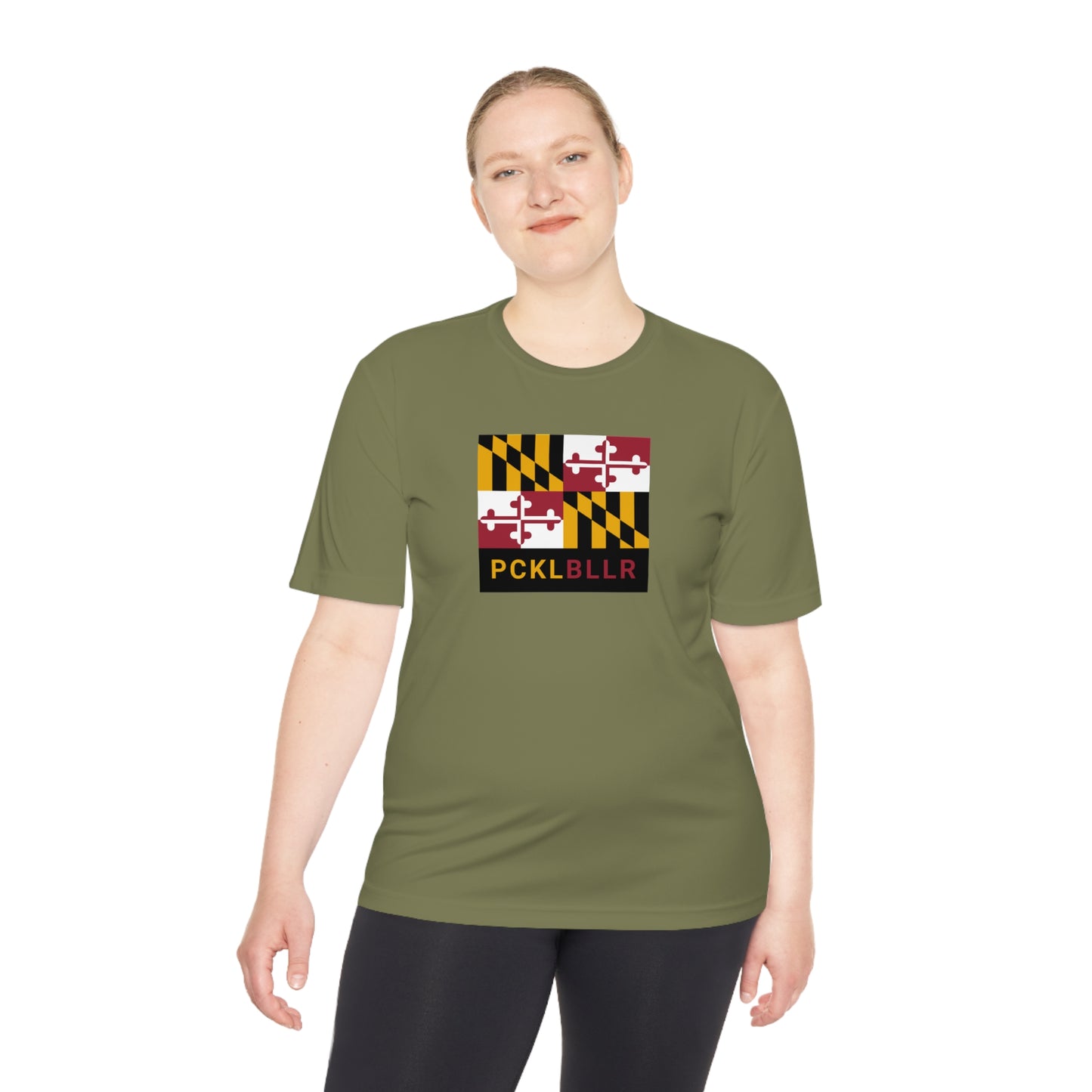 MD FLAG, PCKLBLLR- Unisex Moisture Wicking Tee