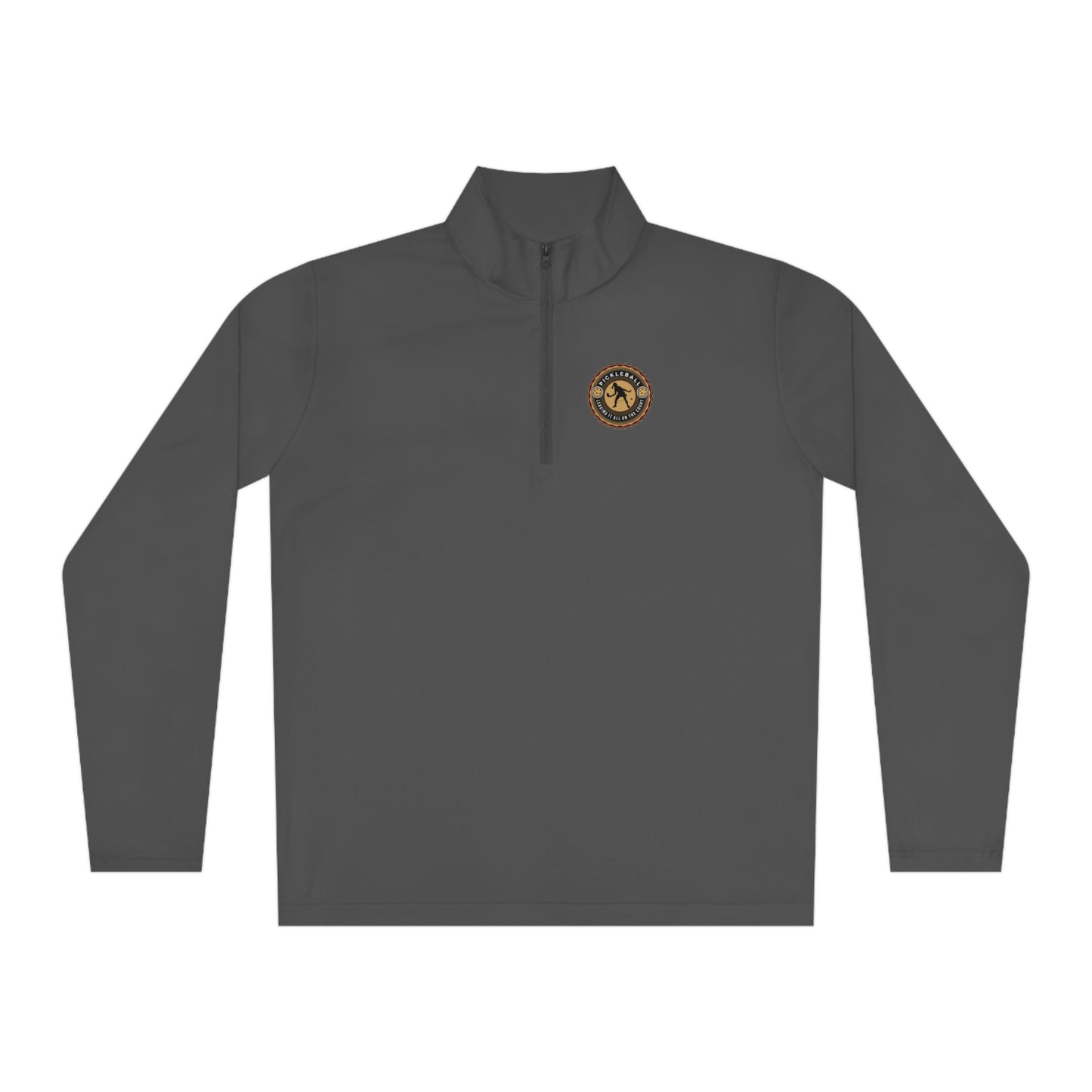 LEAVING IT ALL ON THE COURT, ATHLETE, SPORT-TEK: Unisex Quarter-zip Pullover