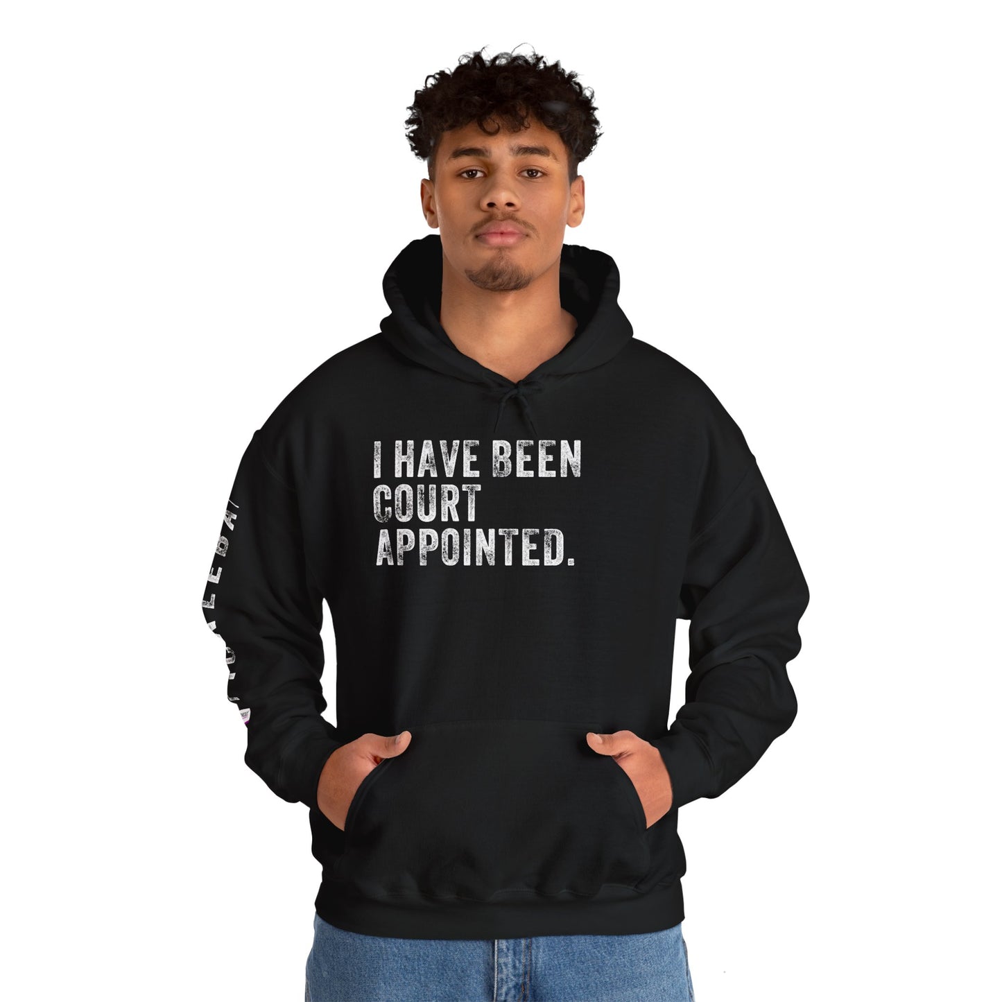 I HAVE BEEN COURT APPOINTED, Unisex Heavy Blend™ Hooded Sweatshirt