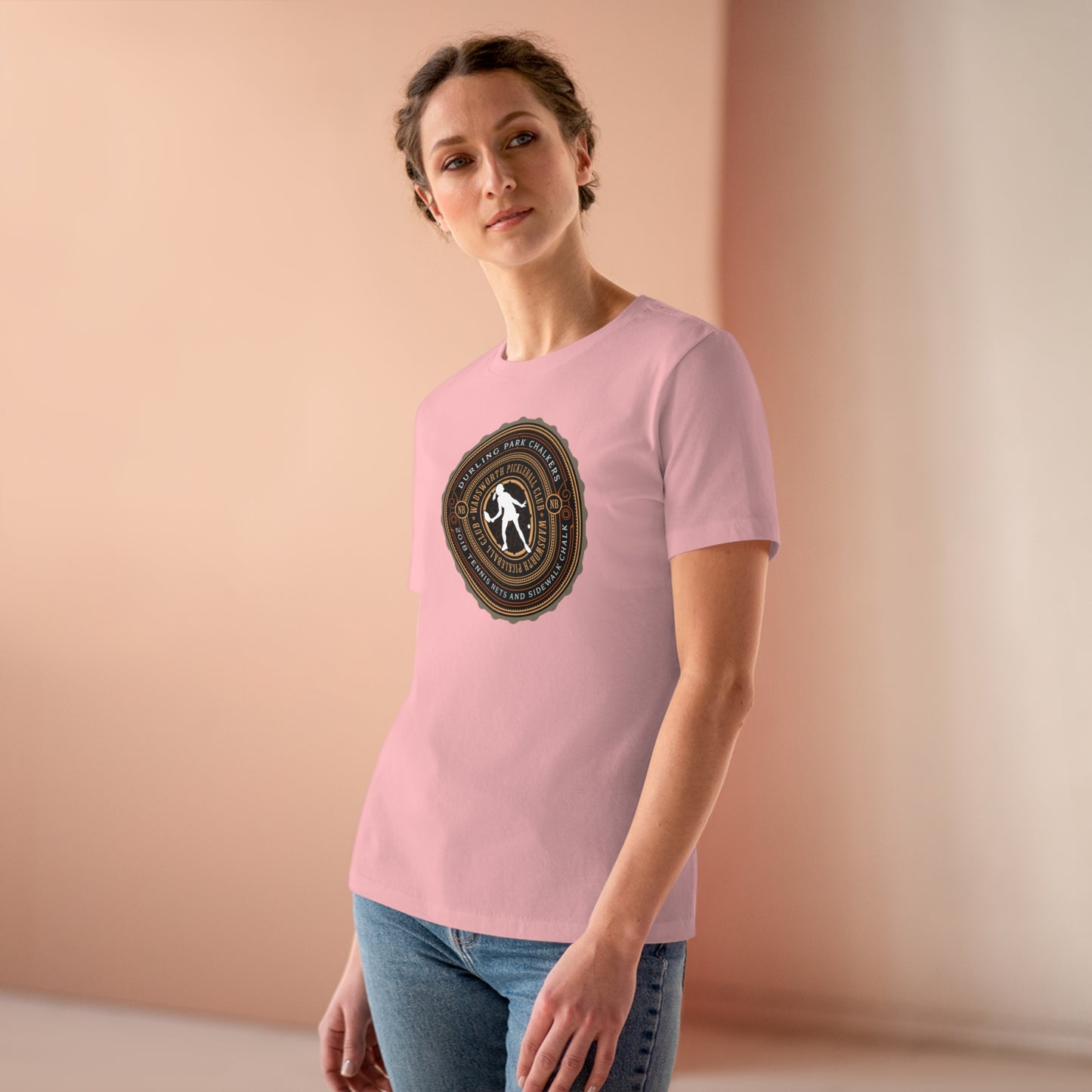 BEDILLION-DURLING PARK CHALKERS (FRONT & BACK), Women's Relaxed Fit T-shirt