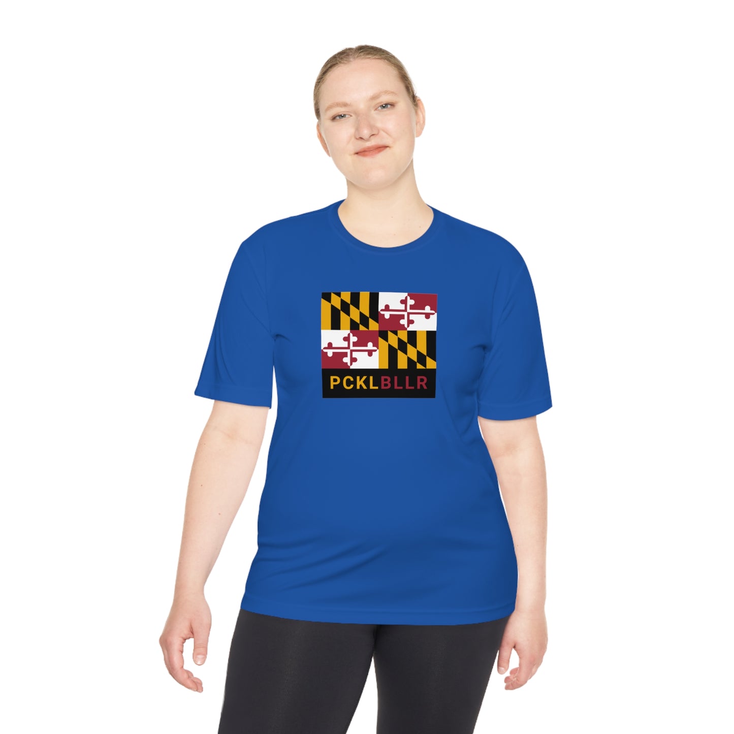 MD FLAG, PCKLBLLR- Unisex Moisture Wicking Tee