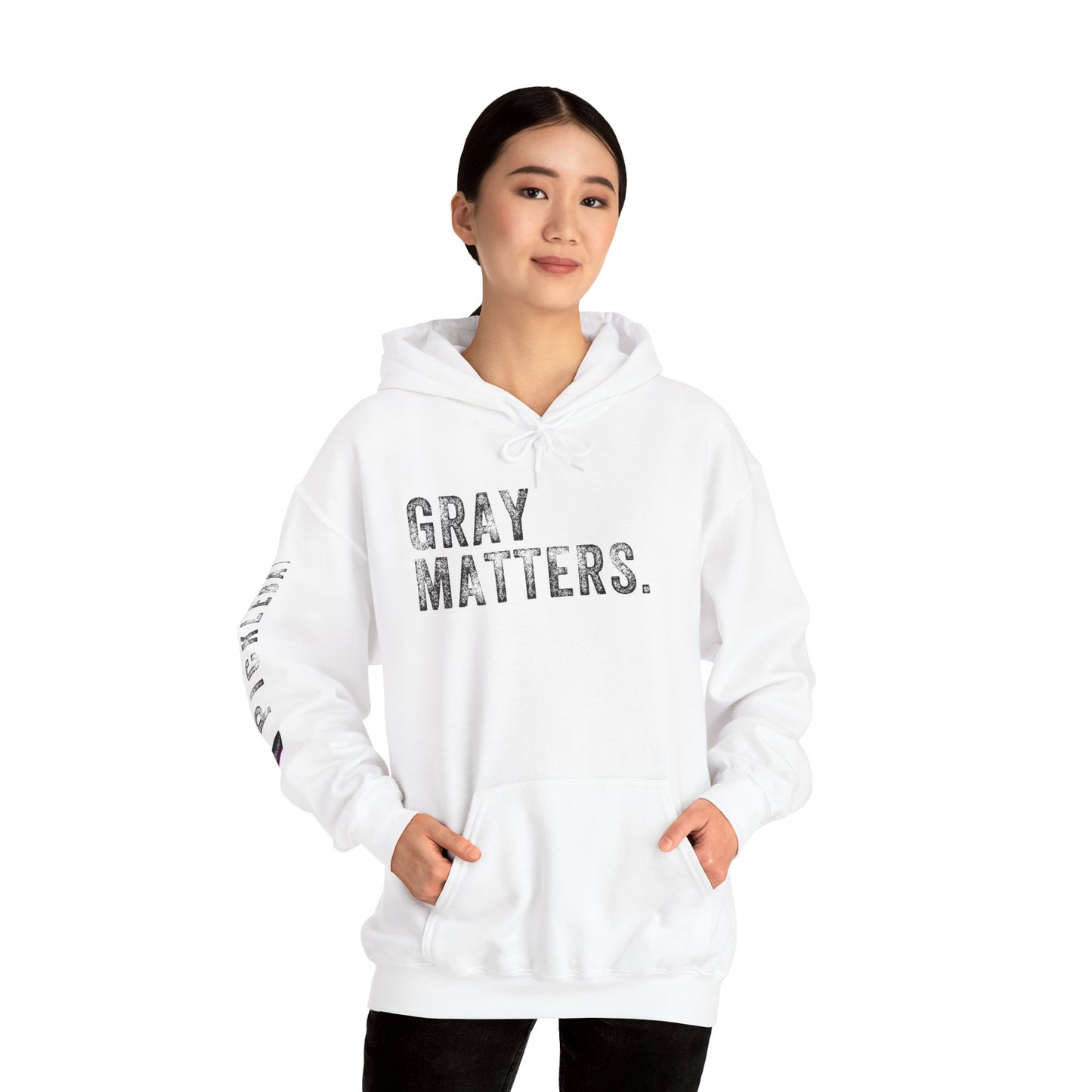 GRAY MATTERS, Unisex Heavy Blend™ Hooded Sweatshirt