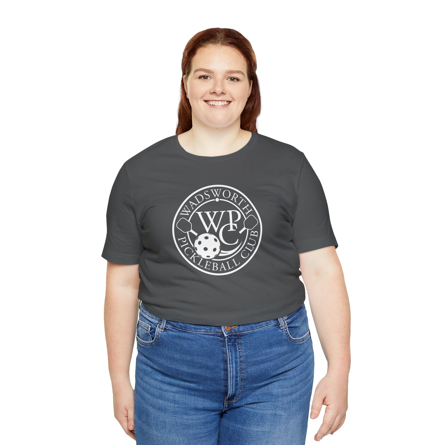 WPC White Logo- Unisex Jersey Short Sleeve Tee
