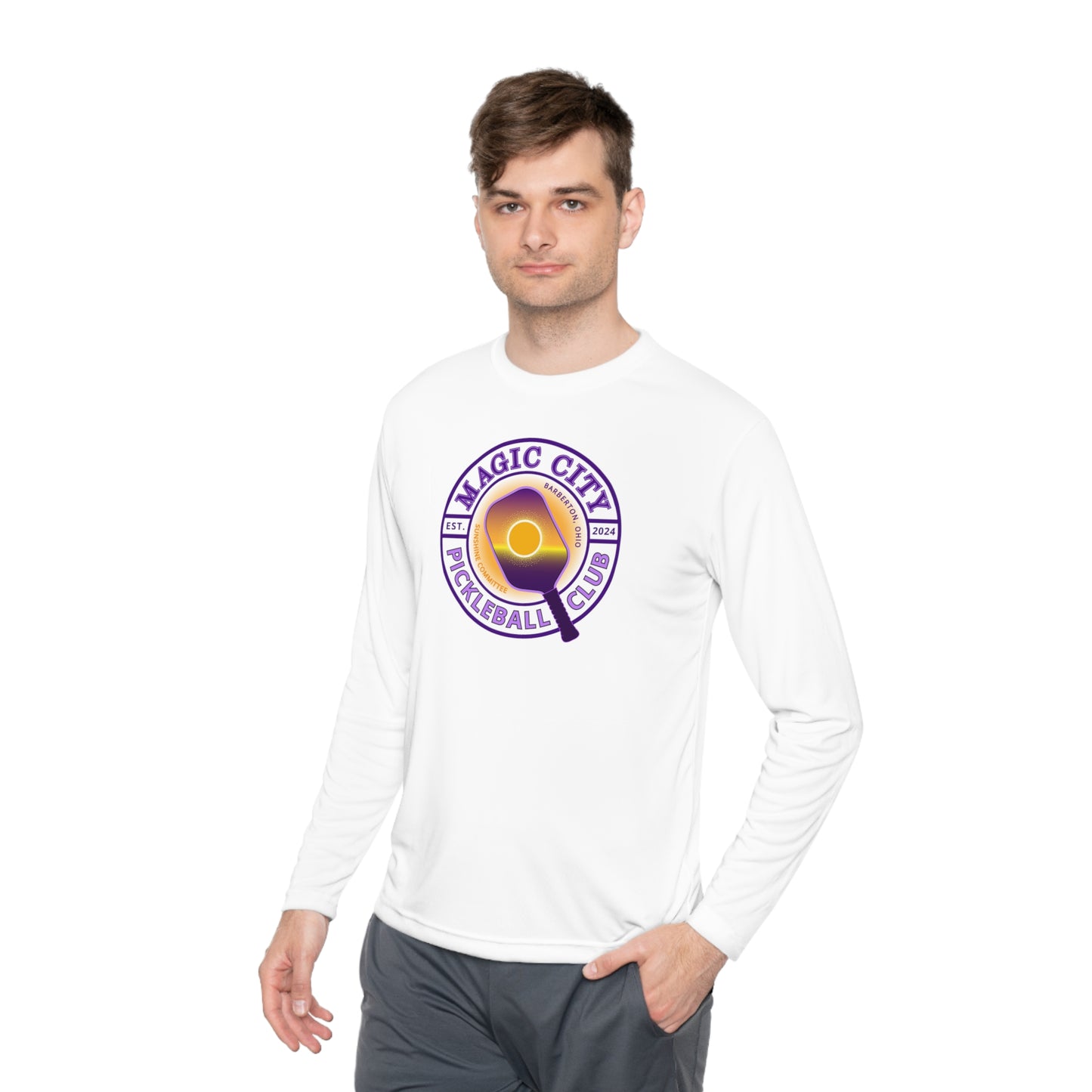MCPC SUNSHINE COMMITTEE (2 Sided), Unisex Moisture Wicking Long Sleeve Tee