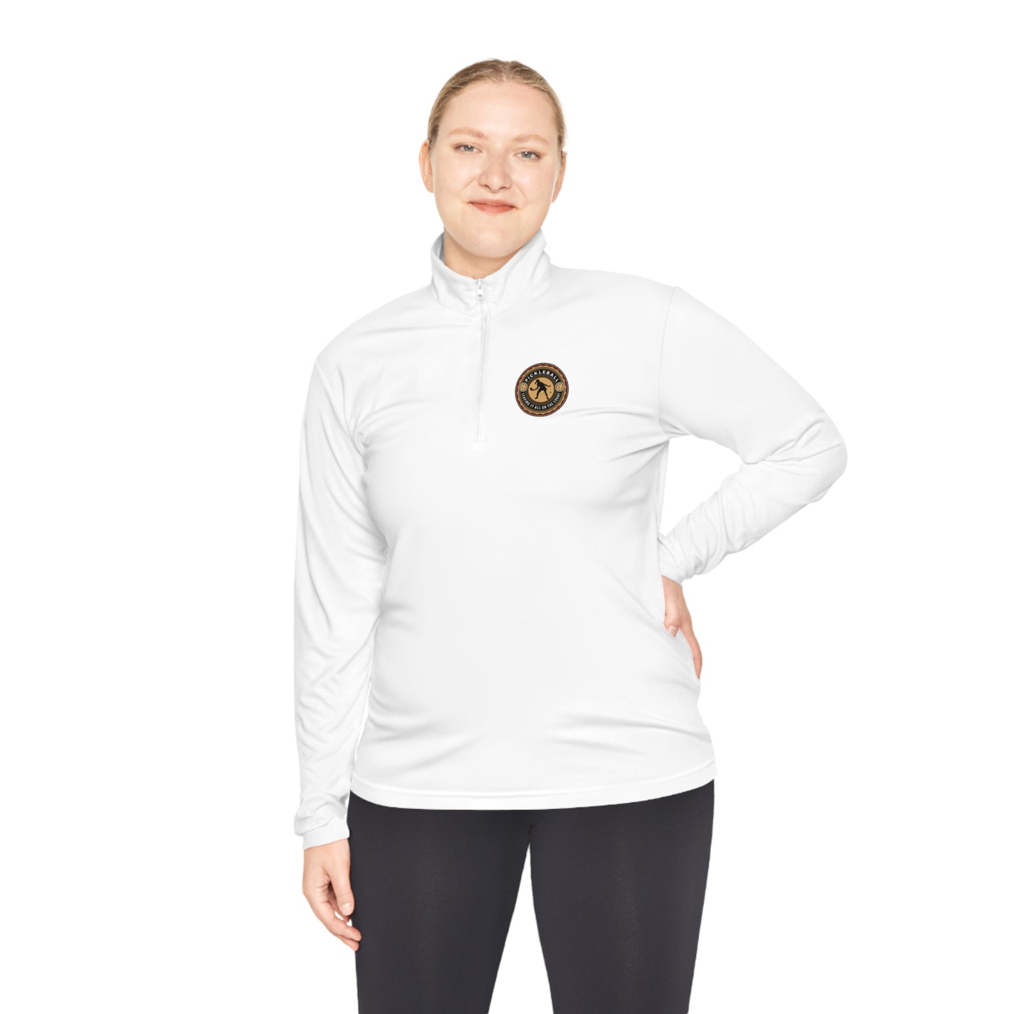 LEAVING IT ALL ON THE COURT, ATHLETE, SPORT-TEK: Unisex Quarter-zip Pullover
