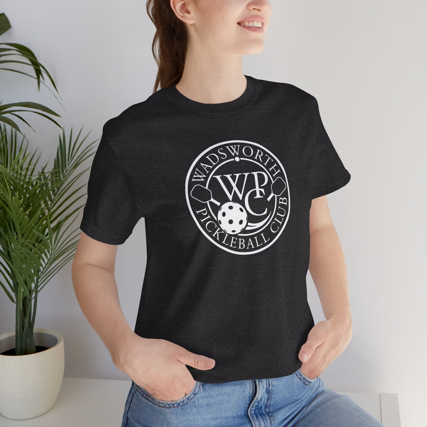 WPC White Logo- Unisex Jersey Short Sleeve Tee