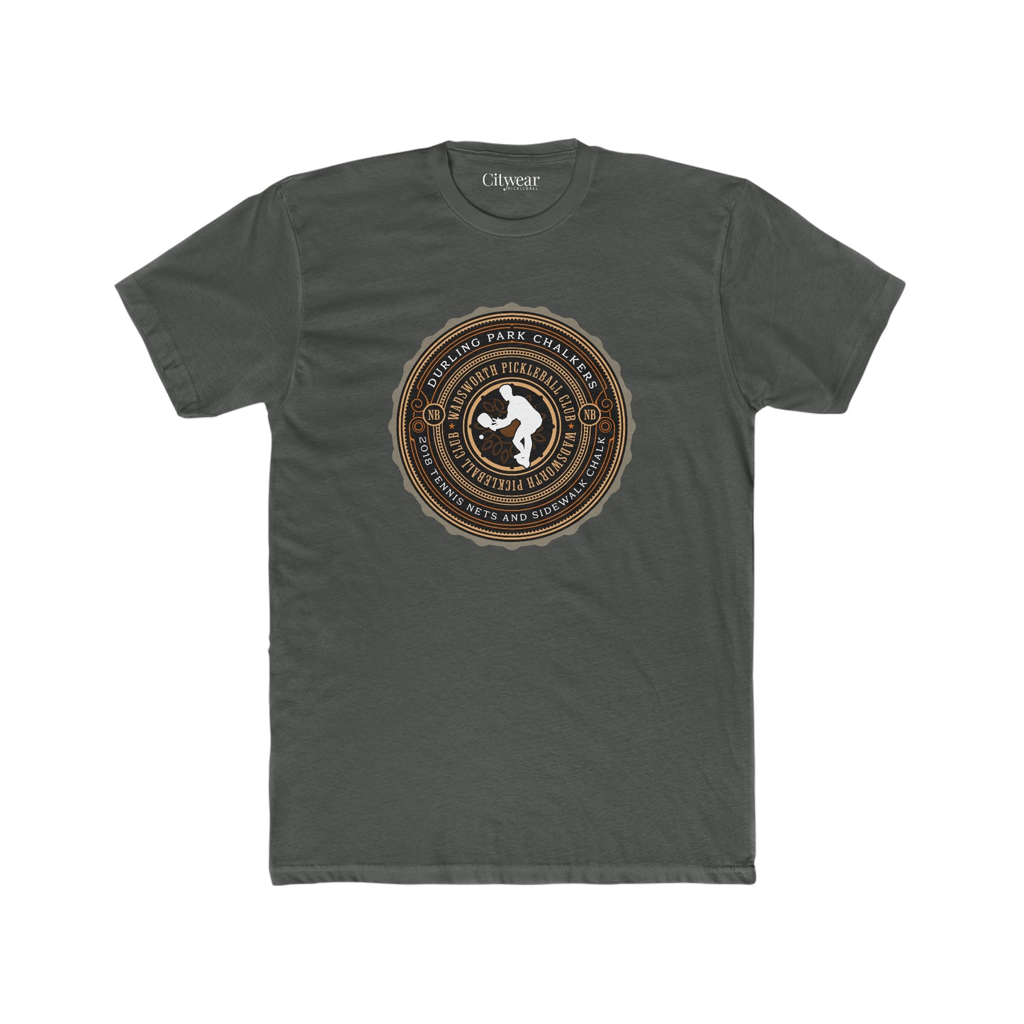 BEDILLION-DURLING PARK CHALKERS (FRONT & BACK), Men's Premium Tee