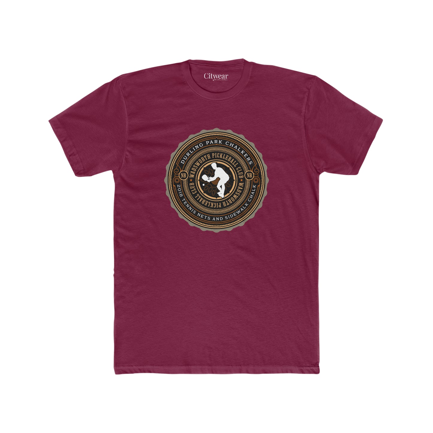 BEDILLION-DURLING PARK CHALKERS (FRONT & BACK), Men's Premium Tee